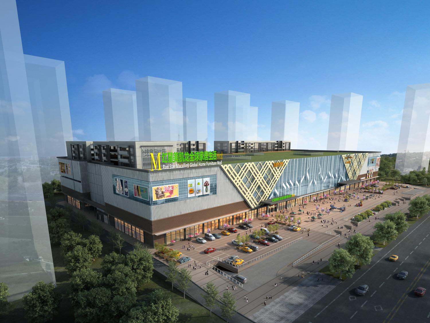 太隆城购物中心结构改造加固工程